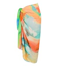 Womens Chiffon Beach Pareos Sarong