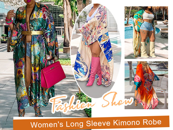 plus size kimono dress