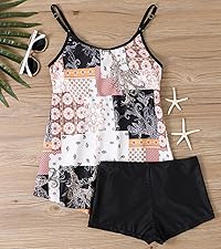 Two Piece Tankini Swimsuit for Women