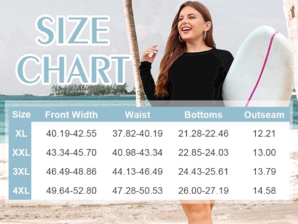 Plus size sport swimwear