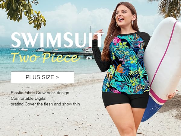 Plus SIze Tankini