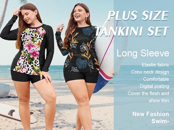 Plus SIze Tankini