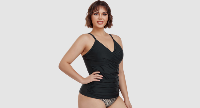 Bandeau Tankini Top-3-3