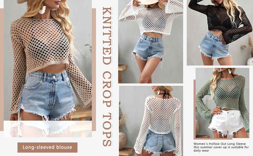  crochet tops for women