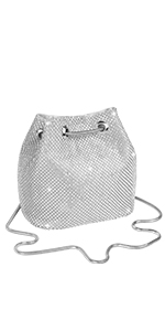 Damen Clutch Glitzer