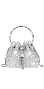 Damen Clutch Glitzer