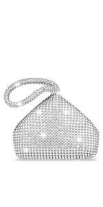 Damen Clutch Glitzer