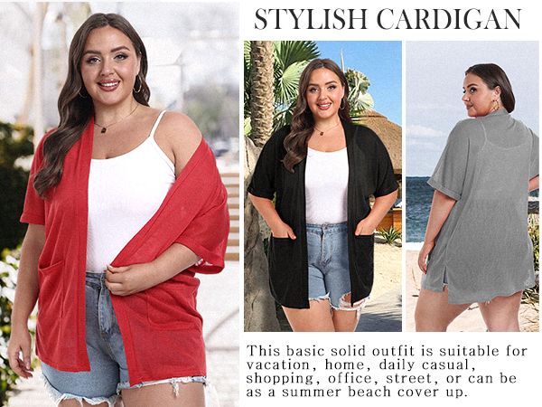 cardigan sweaters for women plus size