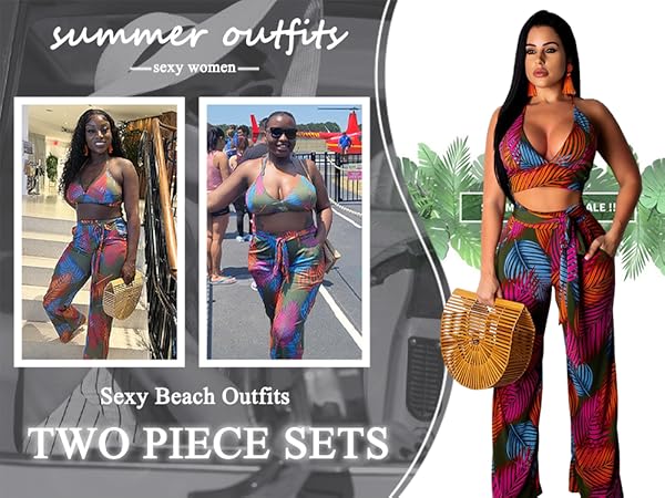 Women&#39;s Sexy Floral Jumpsuit Elegant Halter V Neck