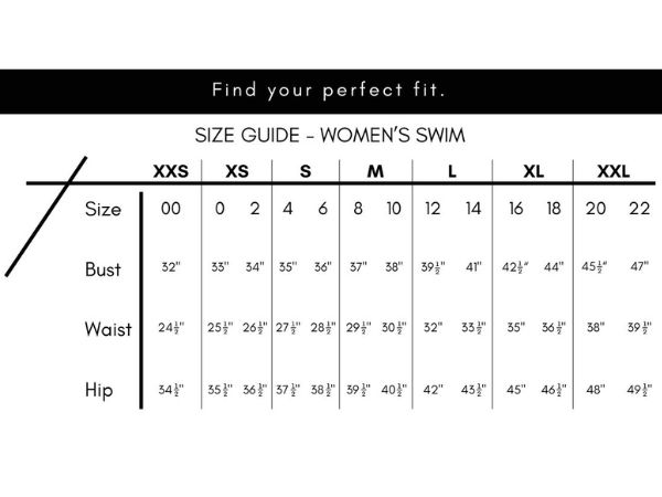 ck w swim size chart