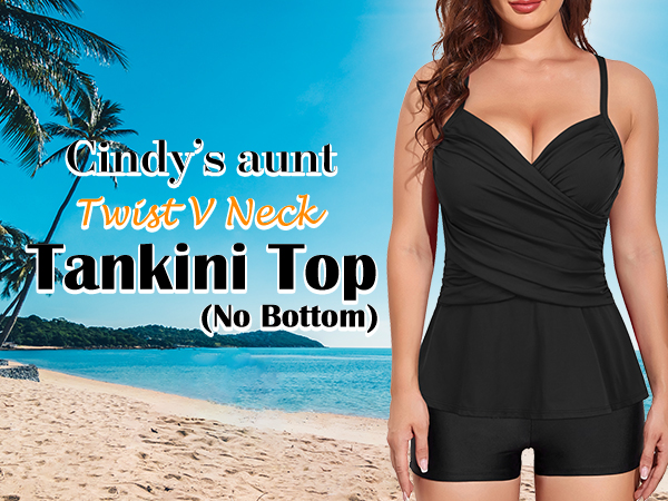 tankini top no bottom