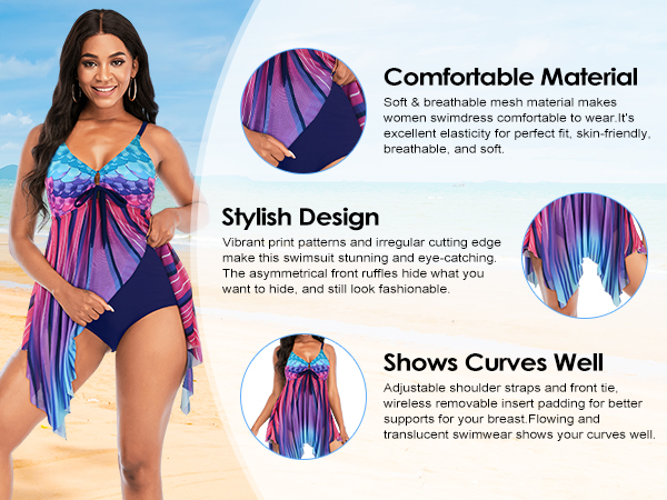 womens bathing suits tummy control