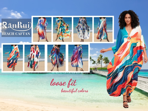 kaftan cover ups for swimwear women long beach cover up for women caftans for women loungewear 