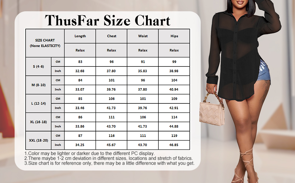 plus size see through shirts