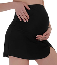 maternity swim skirt