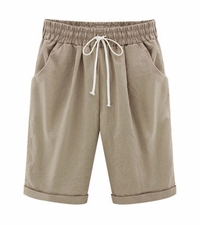 linen shorts