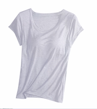 Womens Built-in Bra T-Shirt