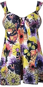 Floral Butterfly Swimsuit