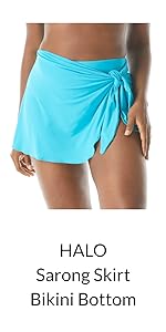 Halo Sarong Skirt Bikini