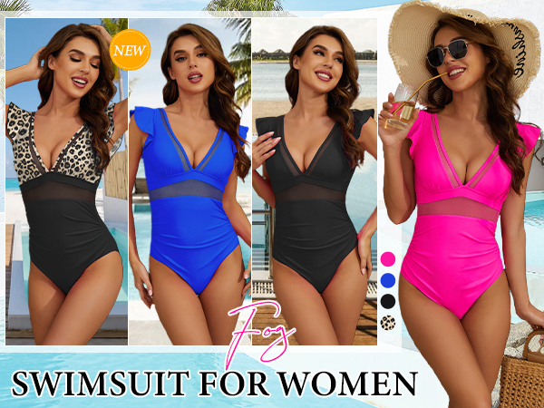 One Piece Swimsuit for Women