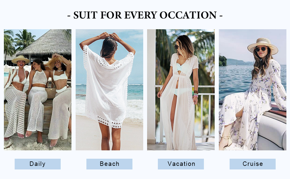 summer cover up for women  beach cruise