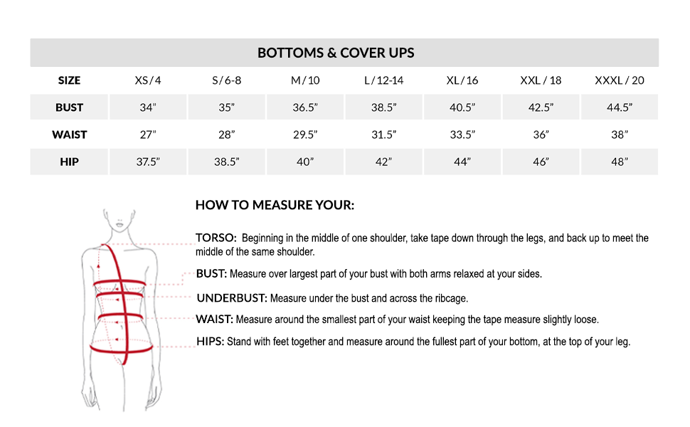 Sizing Chart