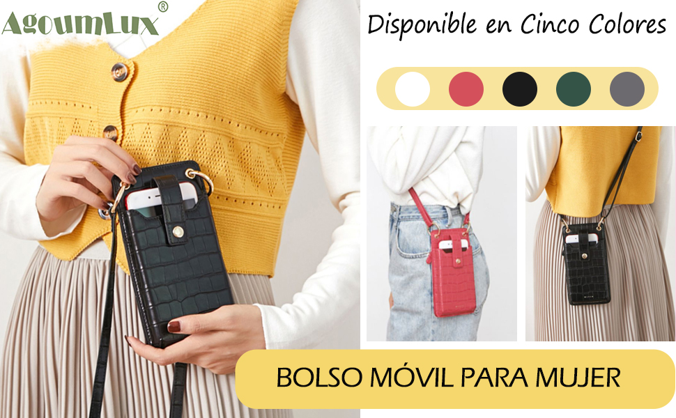 bolso movil mujer