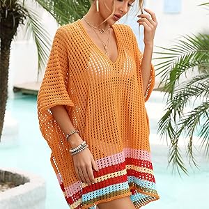 Crochet Beach Cover Up