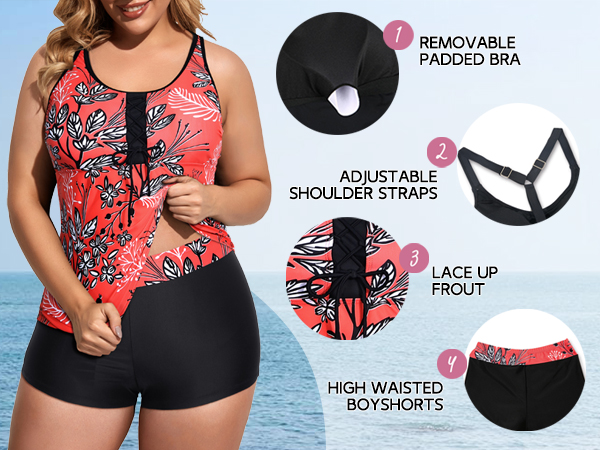 plus size bathing suit