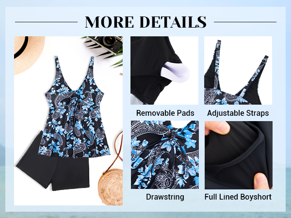 tankini swimsuits for women tummy control