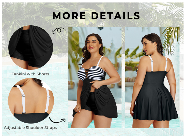 Plus Size Two Piece Swimsuits