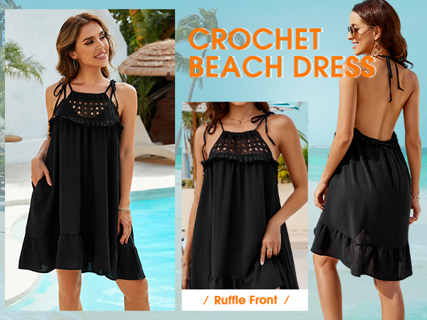 beach halter dress