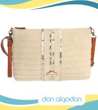  bandoleras mujer don algodon bolso cruzar crossbody bag messenger casual diario urbana amplia rafia