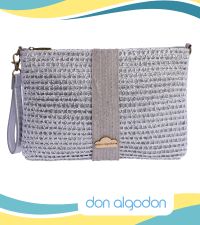  bandoleras mujer don algodon bolso cruzar crossbody bag messenger casual diario urbana amplia rafia