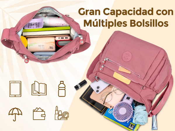 bolso bandolera mujer 