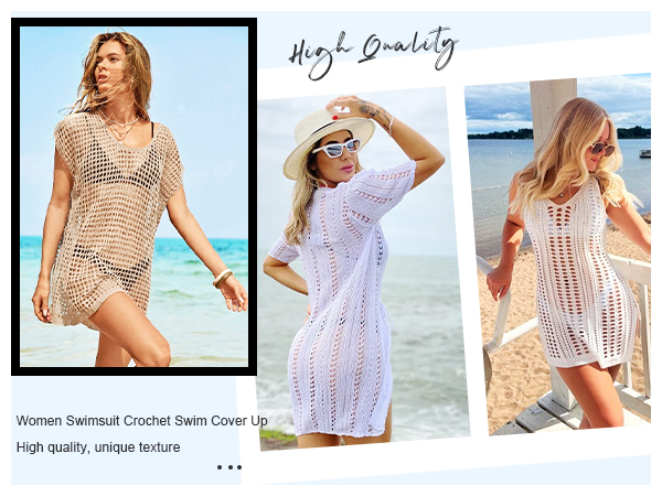 crochet swim cover up