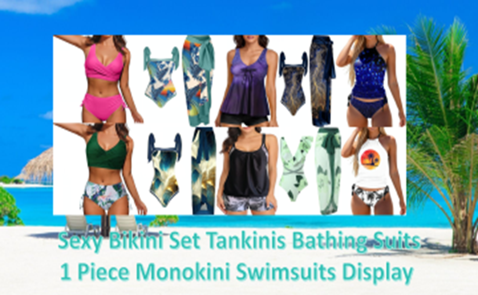 Tankini Swimsuits for Womens