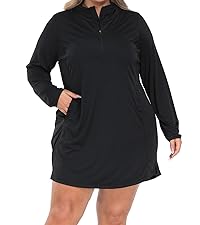 womens plus size hooded beach coverup dress for vacation pool sun protection dresses for plus size