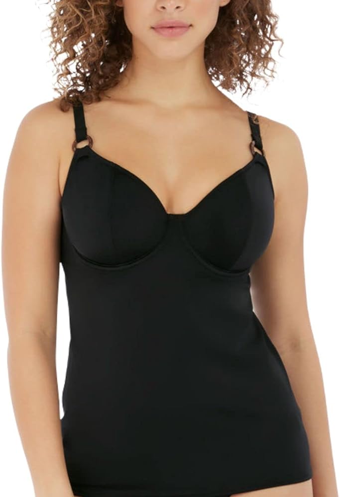 Freya Women's AS7007 Coco Wave Underwire Plunge Tankini Swim Top