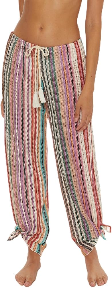 BECCA Seaside Harem Pants, Casual, Split Leg, Beach Cover Ups for Women