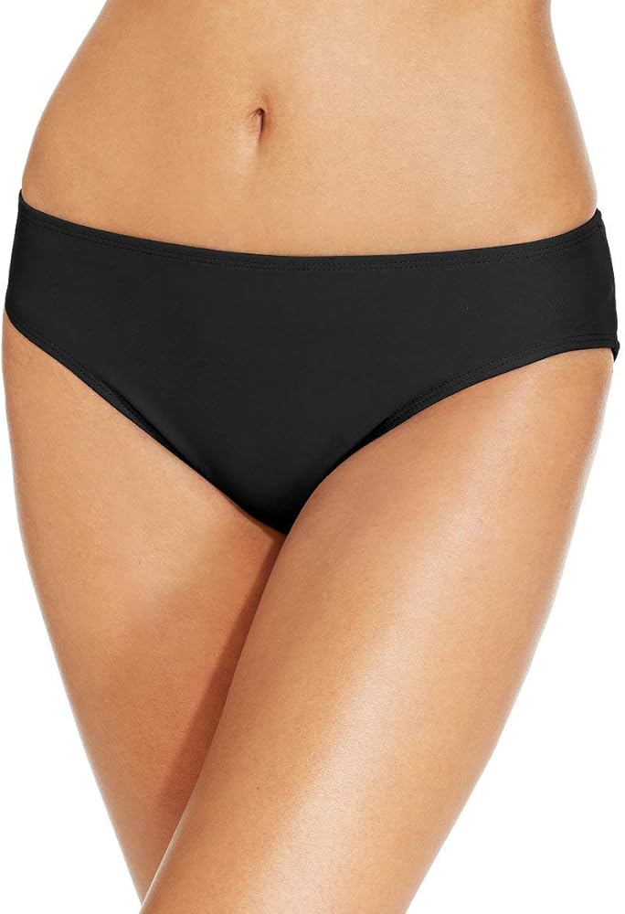 La Palma Hipster Bikini Bottoms, Black, 12