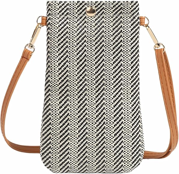 Dasellfa Bolso de Teléfono Móvil para Mujer, Bolso para Movil, Bolsa Playa, Bolso Bandolera Mujer, Bandolera Pequeña Mujer de, Correa Ajustable