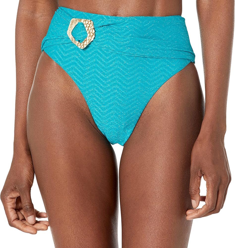 Trina Turk Women's Standard Empire High Waist Bikini Bottom