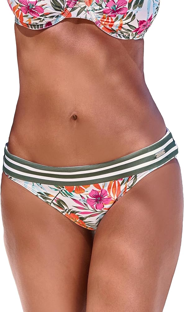 LASCANA Women's Fold Over Bikini Swimwear Bottom