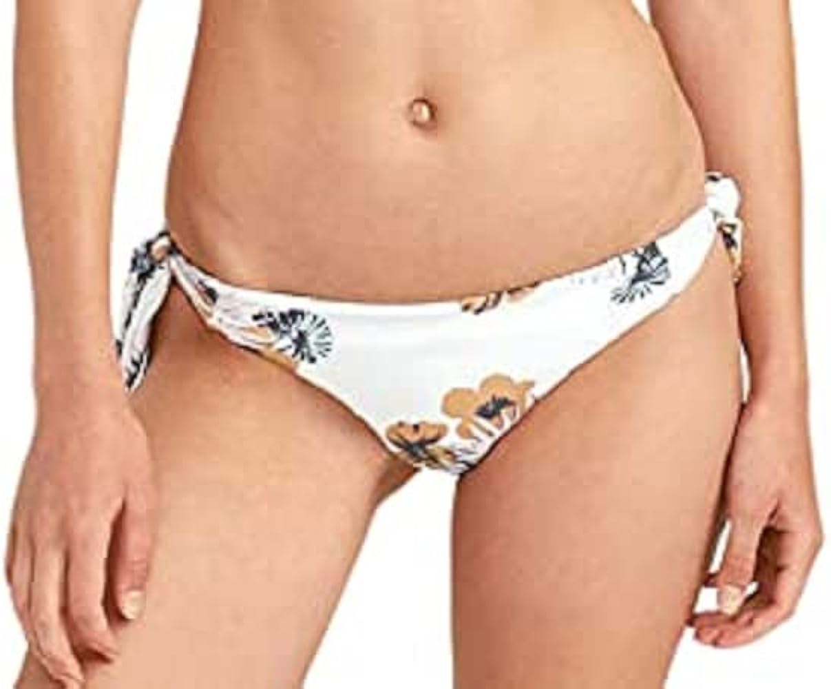 RVCA Women's Standard Romeo Floral Cheeky Fit Bikini Bottom