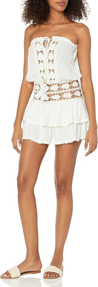 Ramy Brook Women's Mietta Strapless Cutout Mini Dress