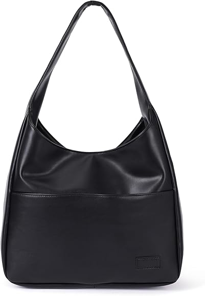 CUNGGI Bolsos de mano para mujer grande de piel sintética vegana Bolso de hombro Hobo bolso suave casual retro bolso de hombro para uso diario