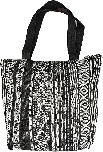 MIGURA Bolso Mujer Tela Ideal Para el Dia a Dia Estilo Vintage Casual Hippie Étnica Bandolera de mano bohemia Grande Pequeño Ligera