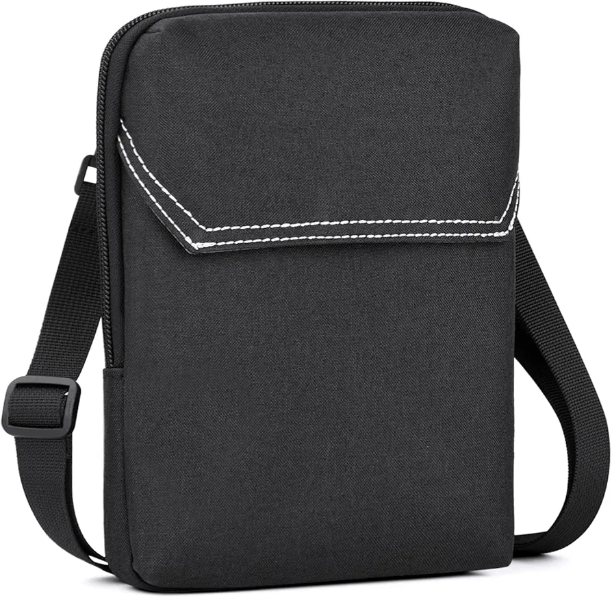 flintronic Bolso Bandolera Pequeño, Bolso Teléfono Movil(6,5"), Mini Bandolera Impermeable, Mujer Niña Hombres Pequeño Bolsa de Hombro Embrague, Correa Ajustable