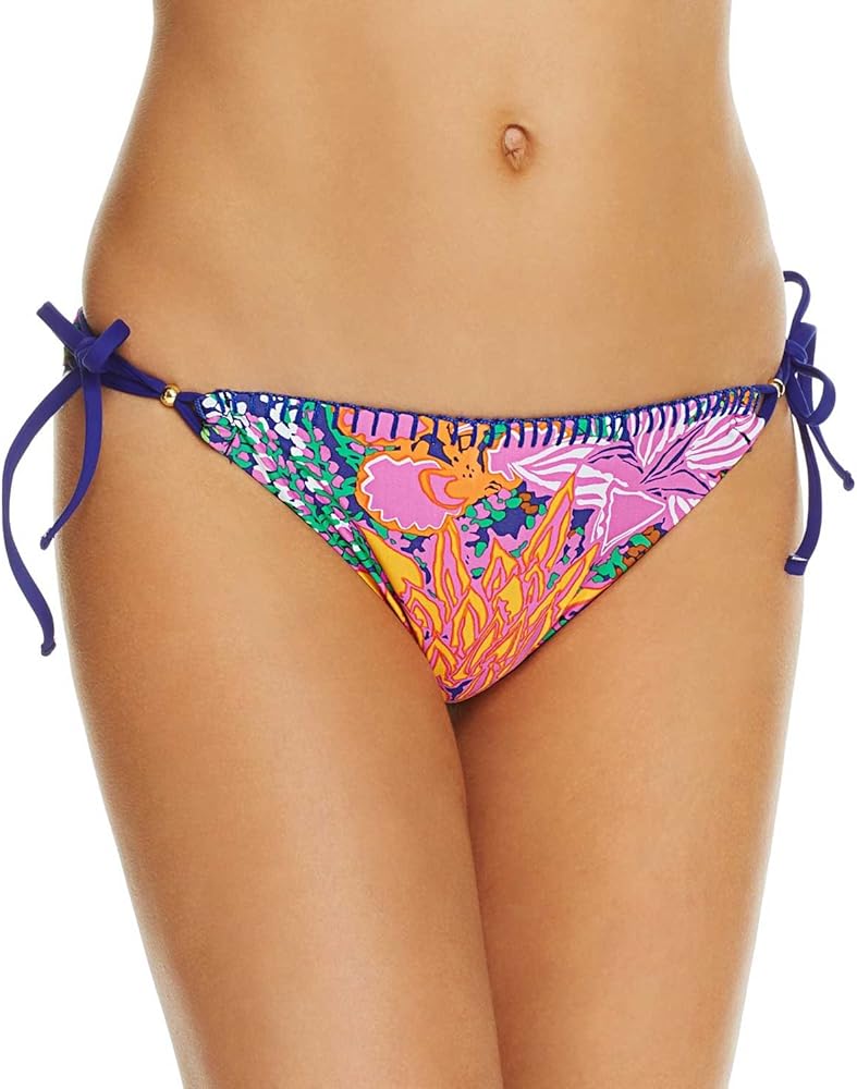 Trina Turk Women's Standard Side Tie Hipster Bikini Swimsuit Bottom